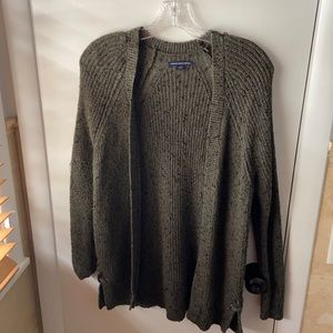 Green AE cardigan